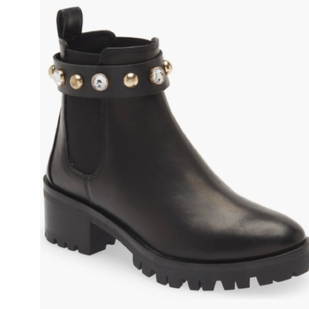 ❤️❤️ KARL LAGERFELD PARIS Porshay Lug Sole Bootie (Women)❤️❤️new with tag